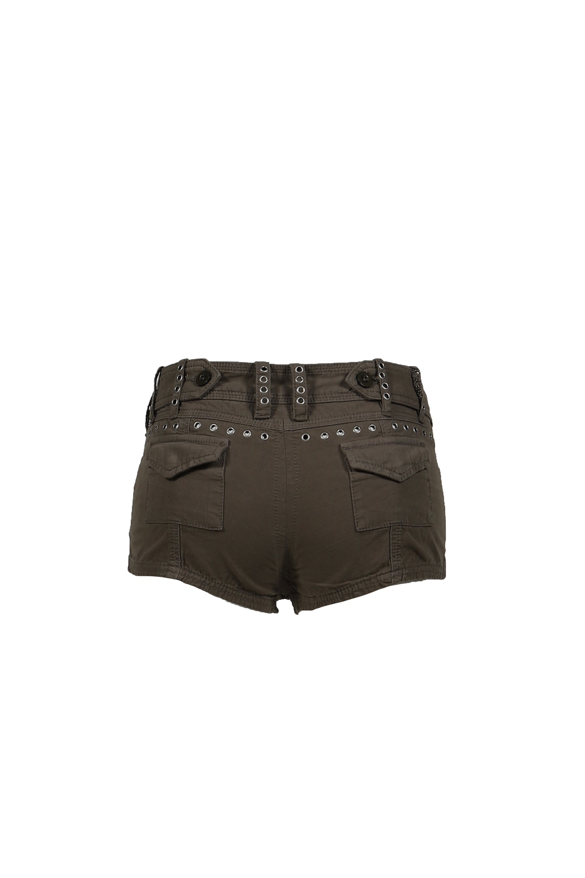 CARGO MINI SHORTS / KHAKI