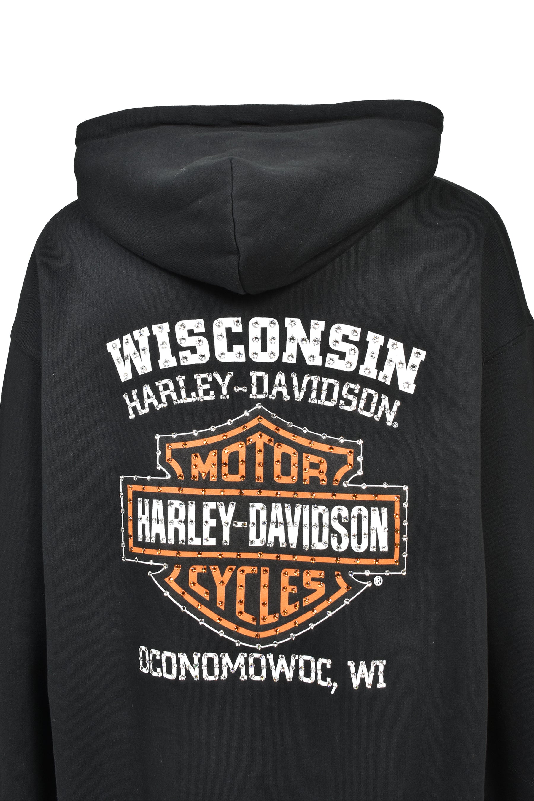 CONOMOWOC,WI HOODIE / BLK