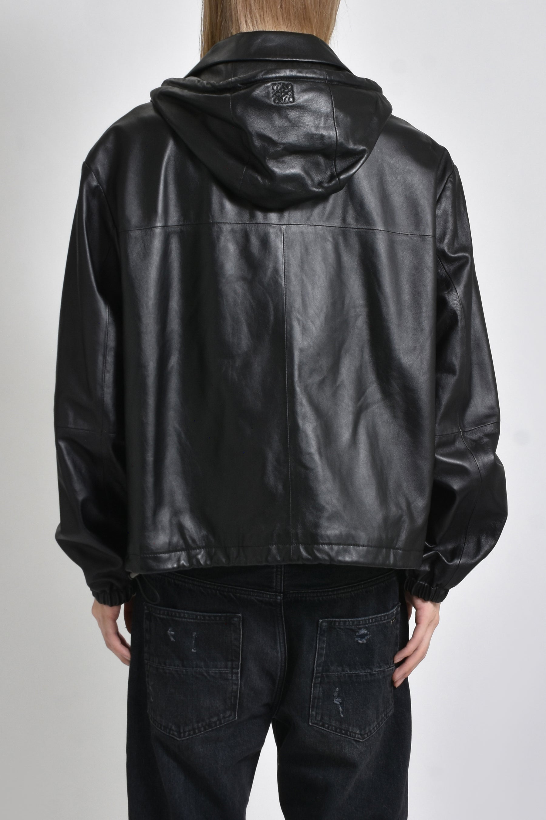 HOODED JACKET / BLK