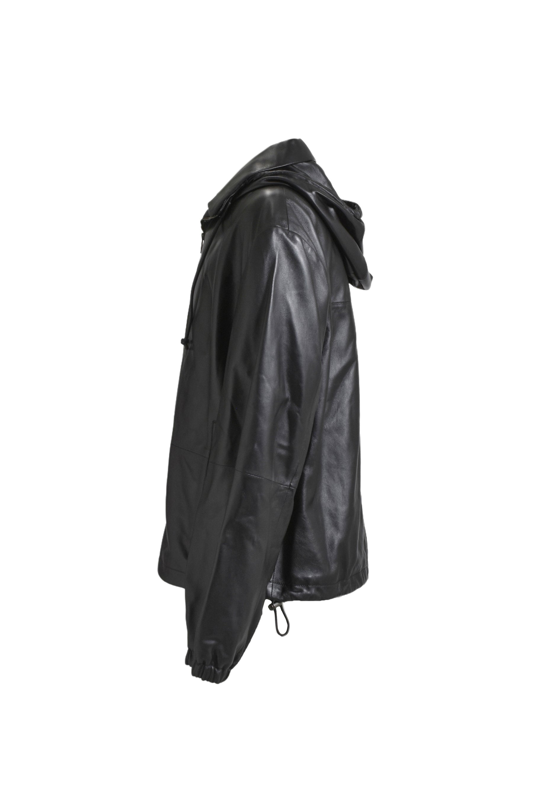 HOODED JACKET / BLK