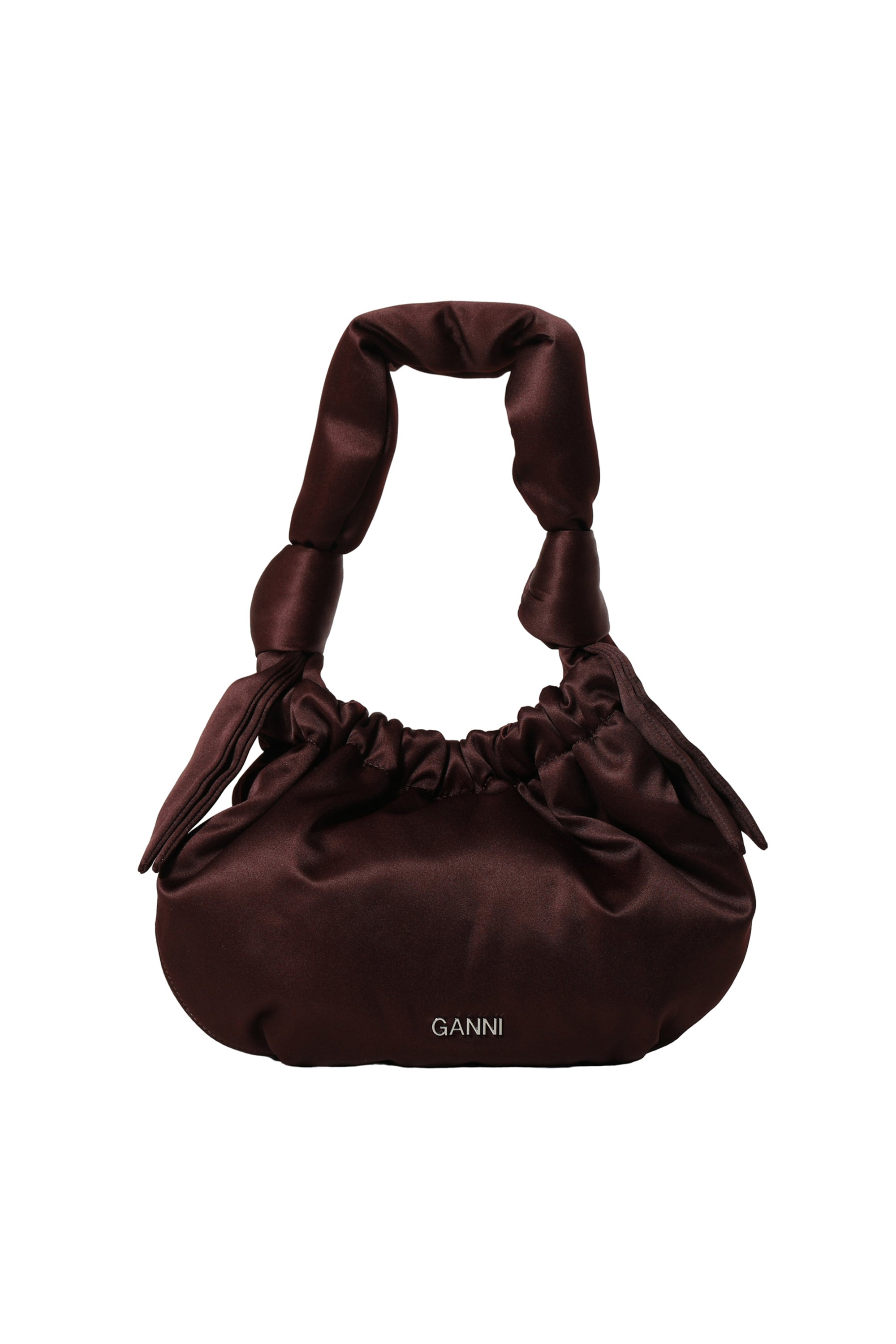 GANNI ガニー FW23 OCCASION SMALL HOBO / BRW -NUBIAN