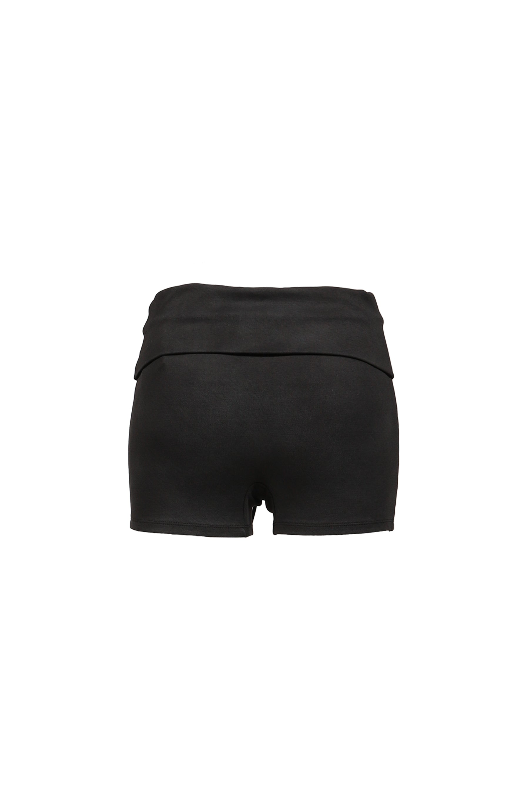 DISTRESSED PRINT DRAWSTRING ATHLETIC SHORTS / BLK