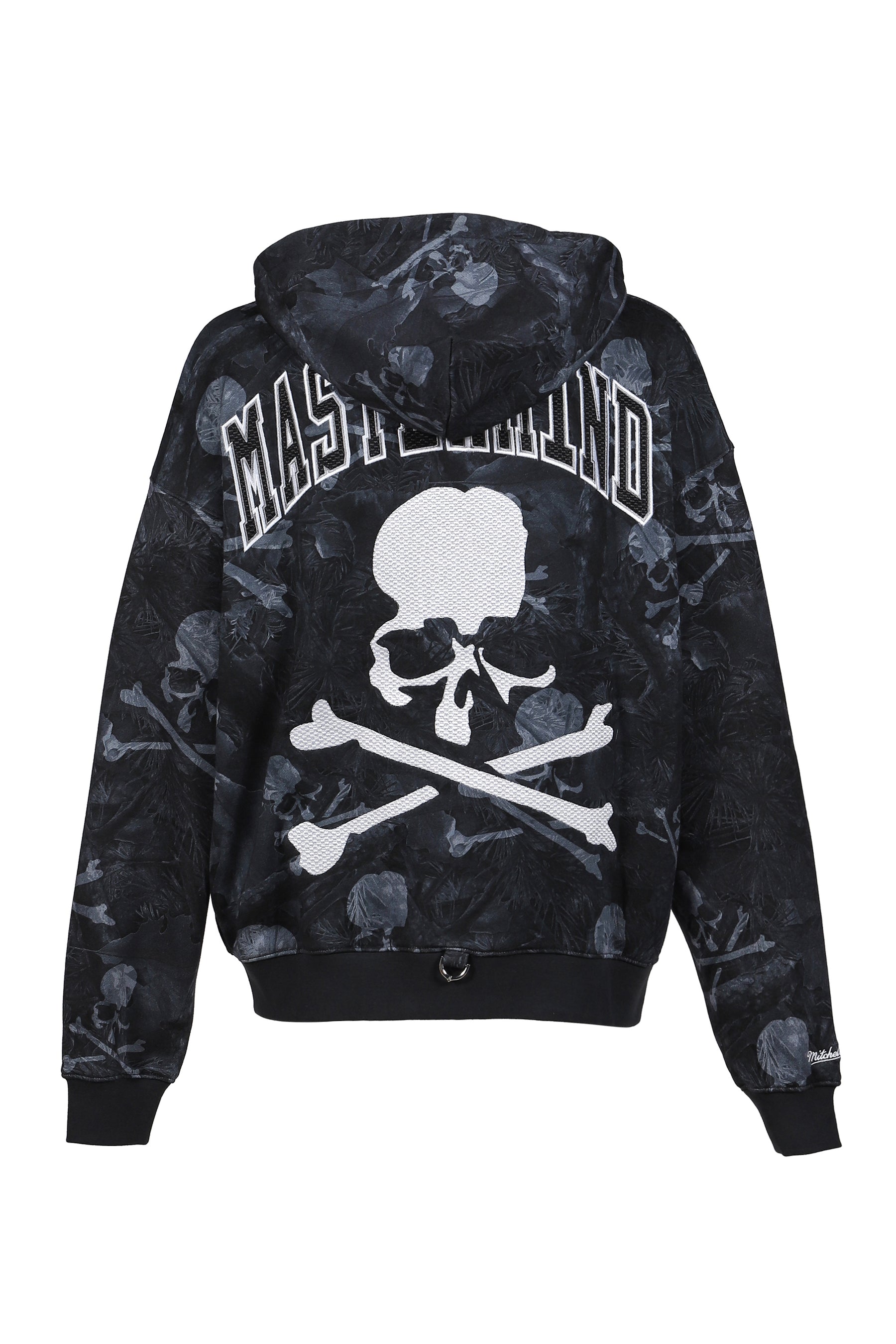 TH16969-CLBBLCK/MASTERMINDXM&N ZIP UP HOODIE / BLK