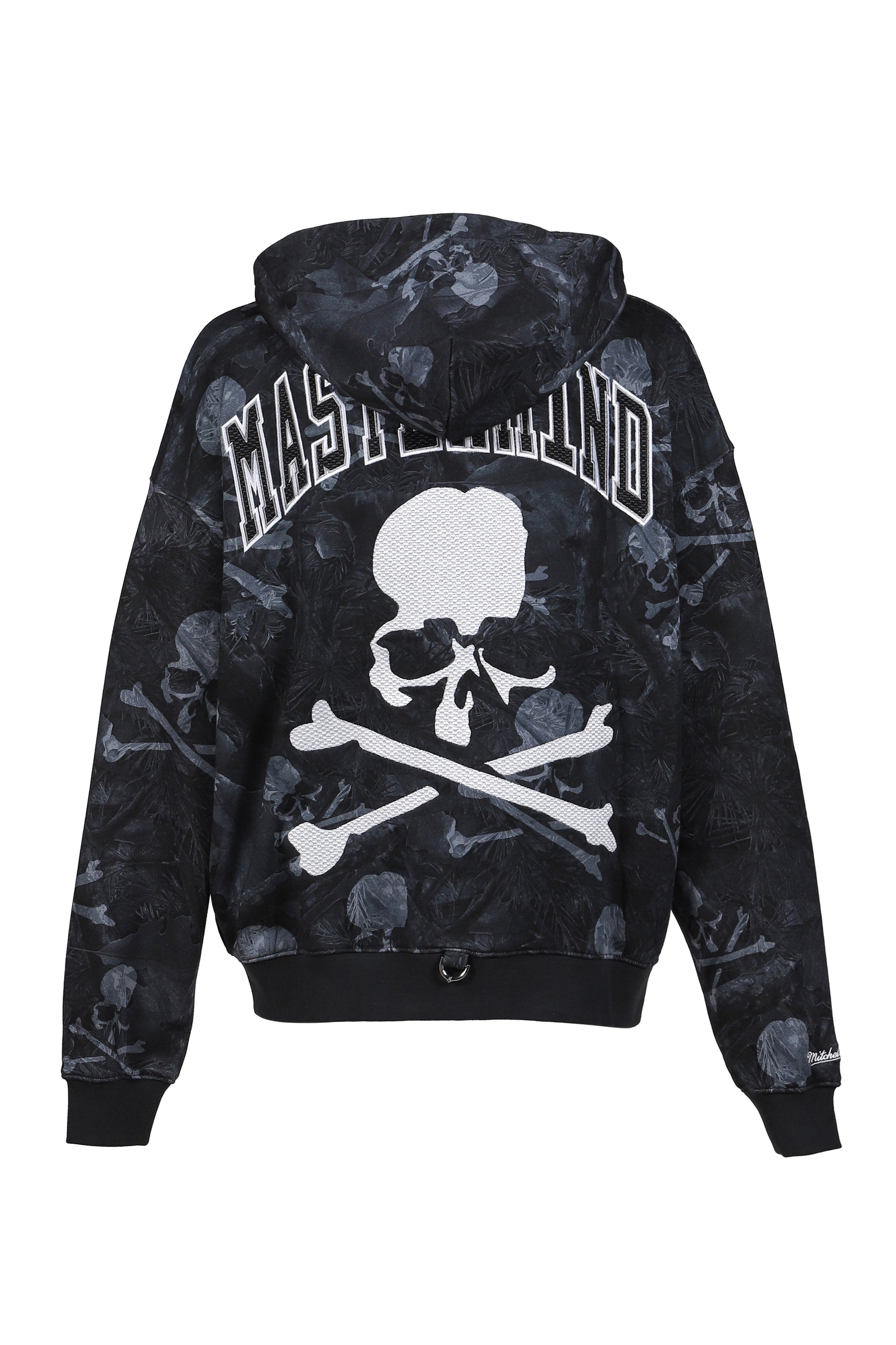 TH16969-CLBBLCK/MASTERMINDXM&N ZIP UP HOODIE / BLK