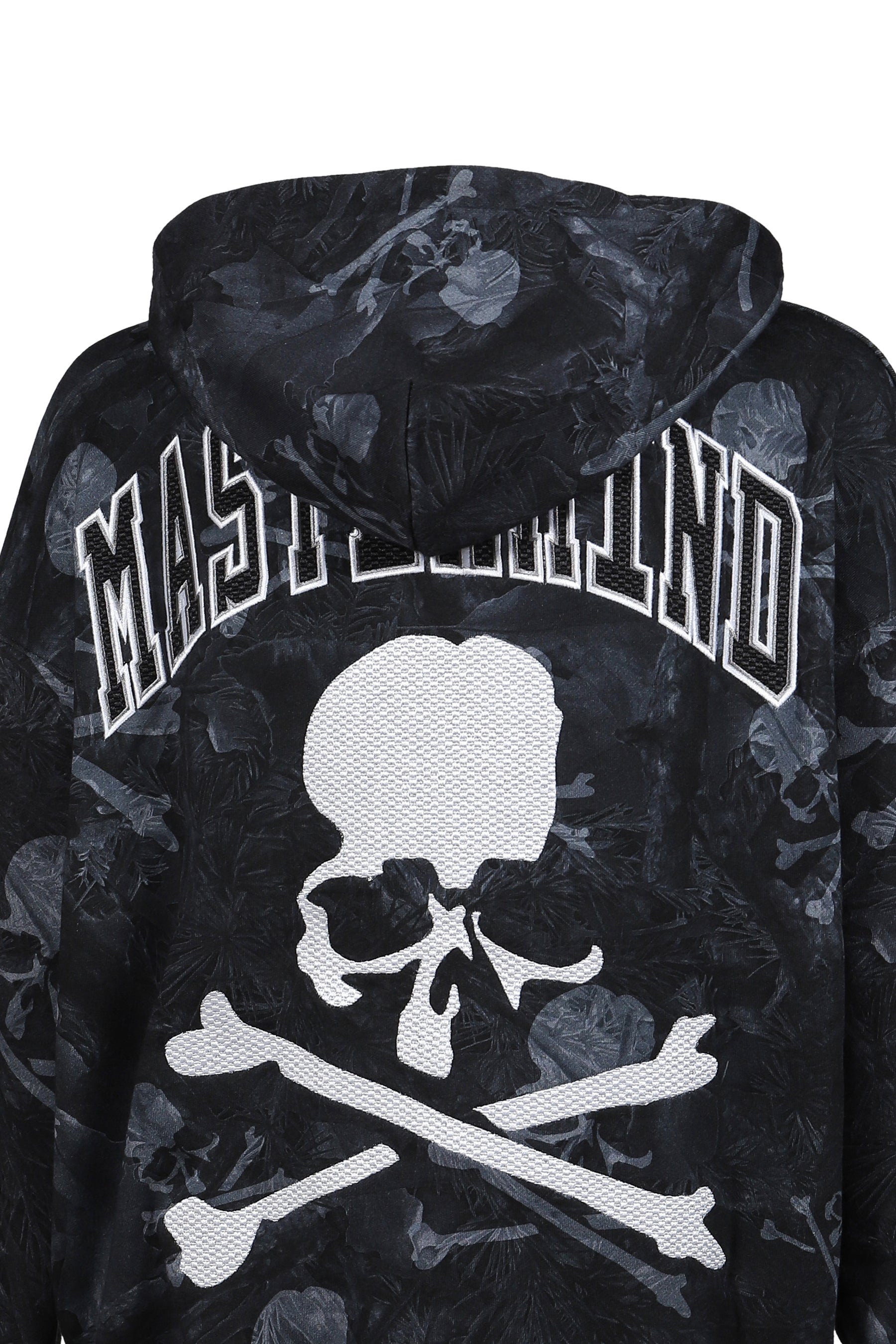TH16969-CLBBLCK/MASTERMINDXM&N ZIP UP HOODIE / BLK