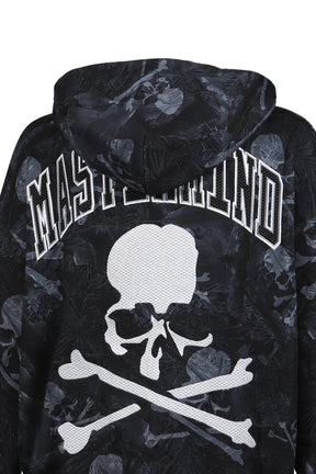 TH16969-CLBBLCK/MASTERMINDXM&N ZIP UP HOODIE / BLK