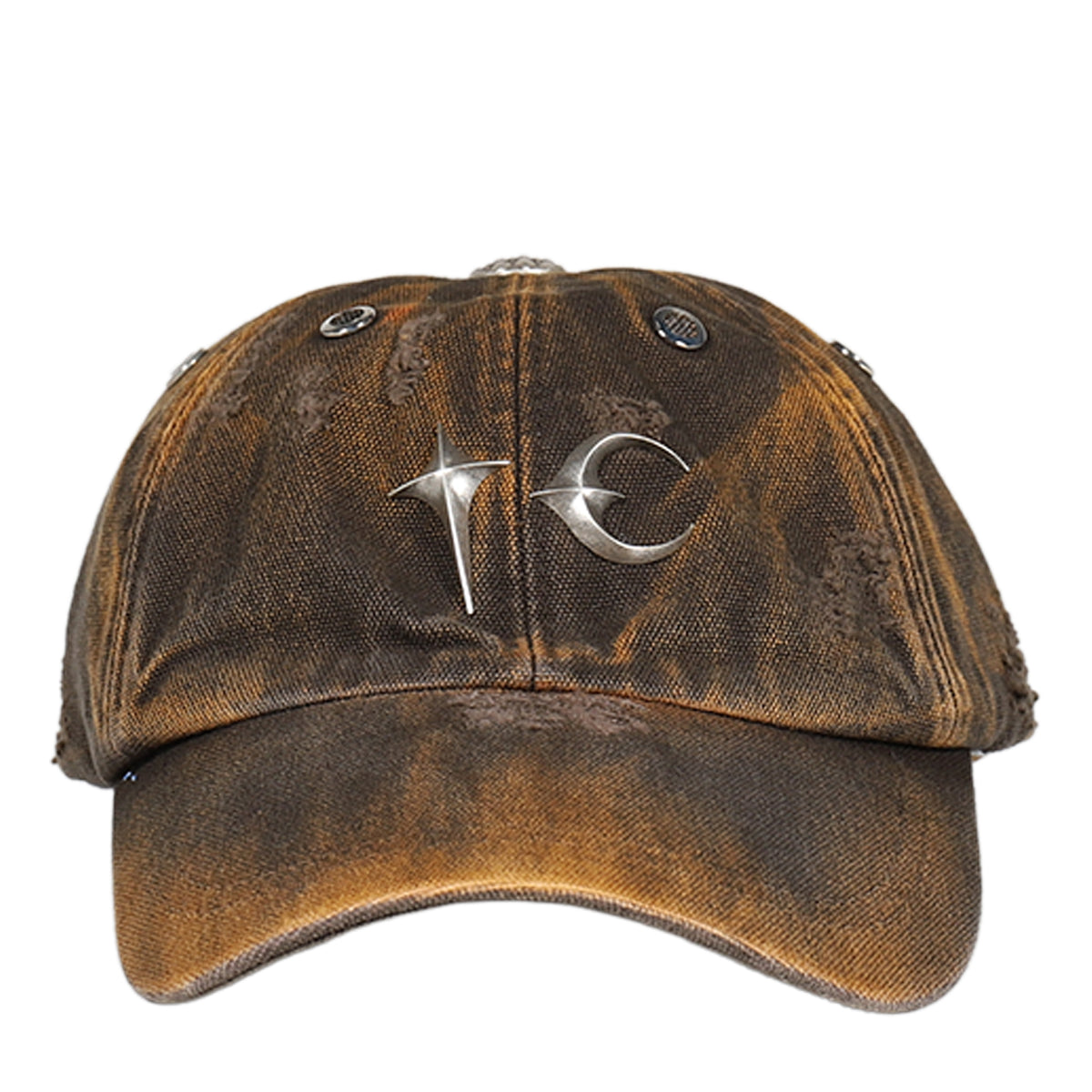 Thug Club SS26 TC TWO TONE WASHED CAP / OLV - NUBIAN
