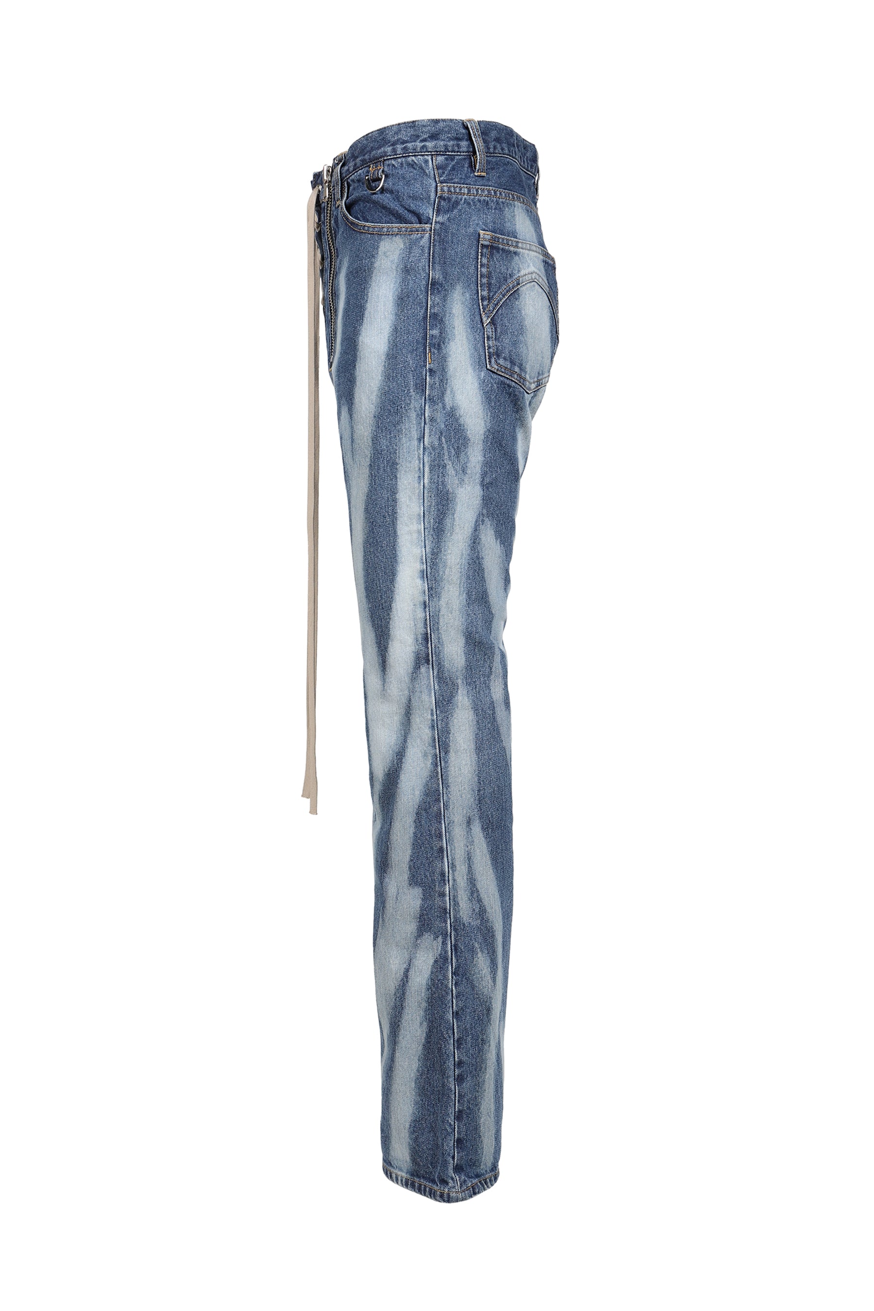 DYED SLIDE DENIM / IND