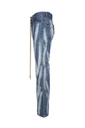 DYED SLIDE DENIM / IND