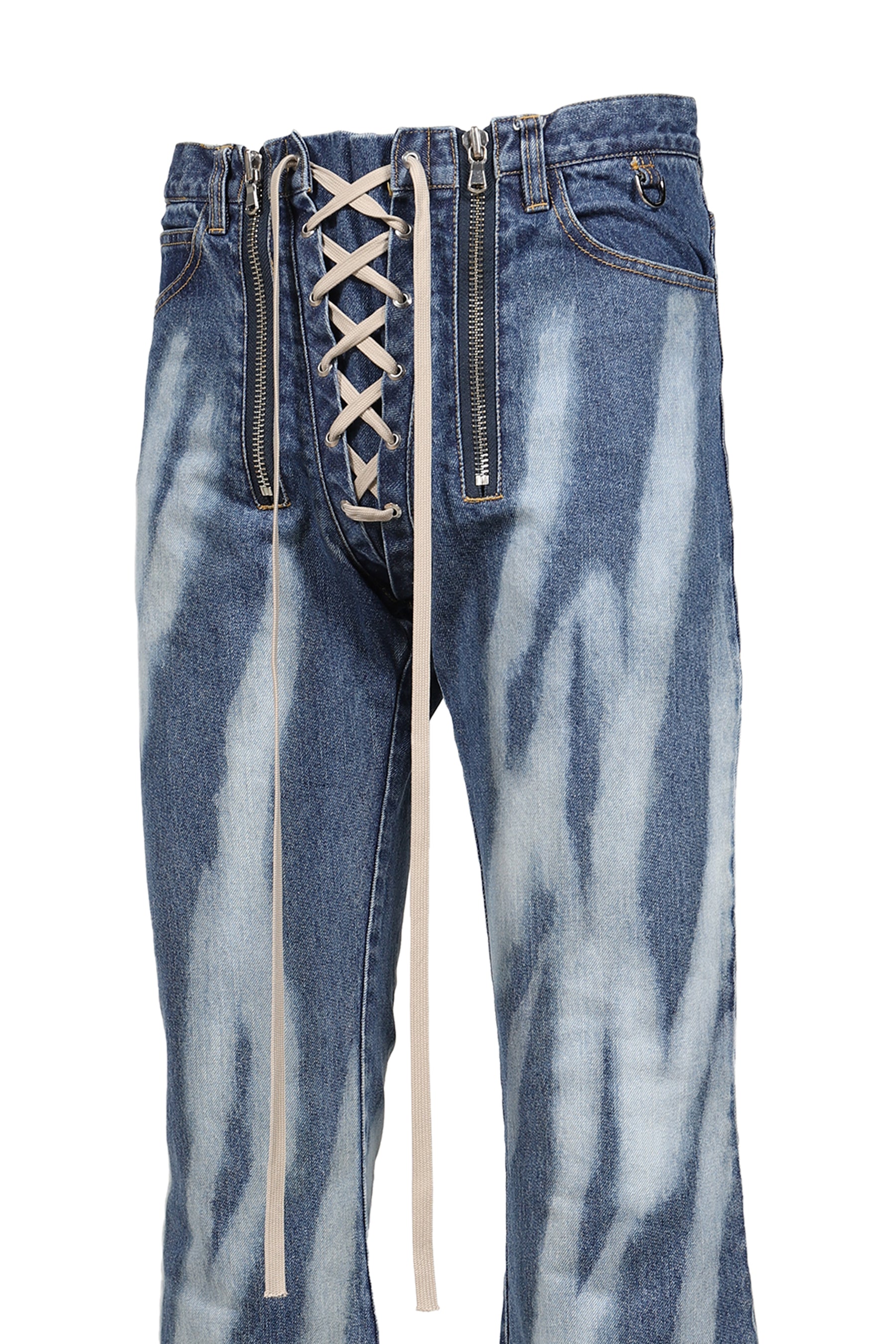 DYED SLIDE DENIM / IND