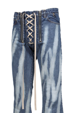 DYED SLIDE DENIM / IND