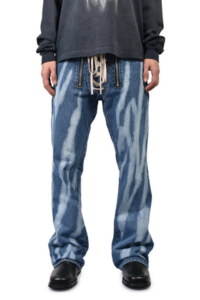 DYED SLIDE DENIM / IND