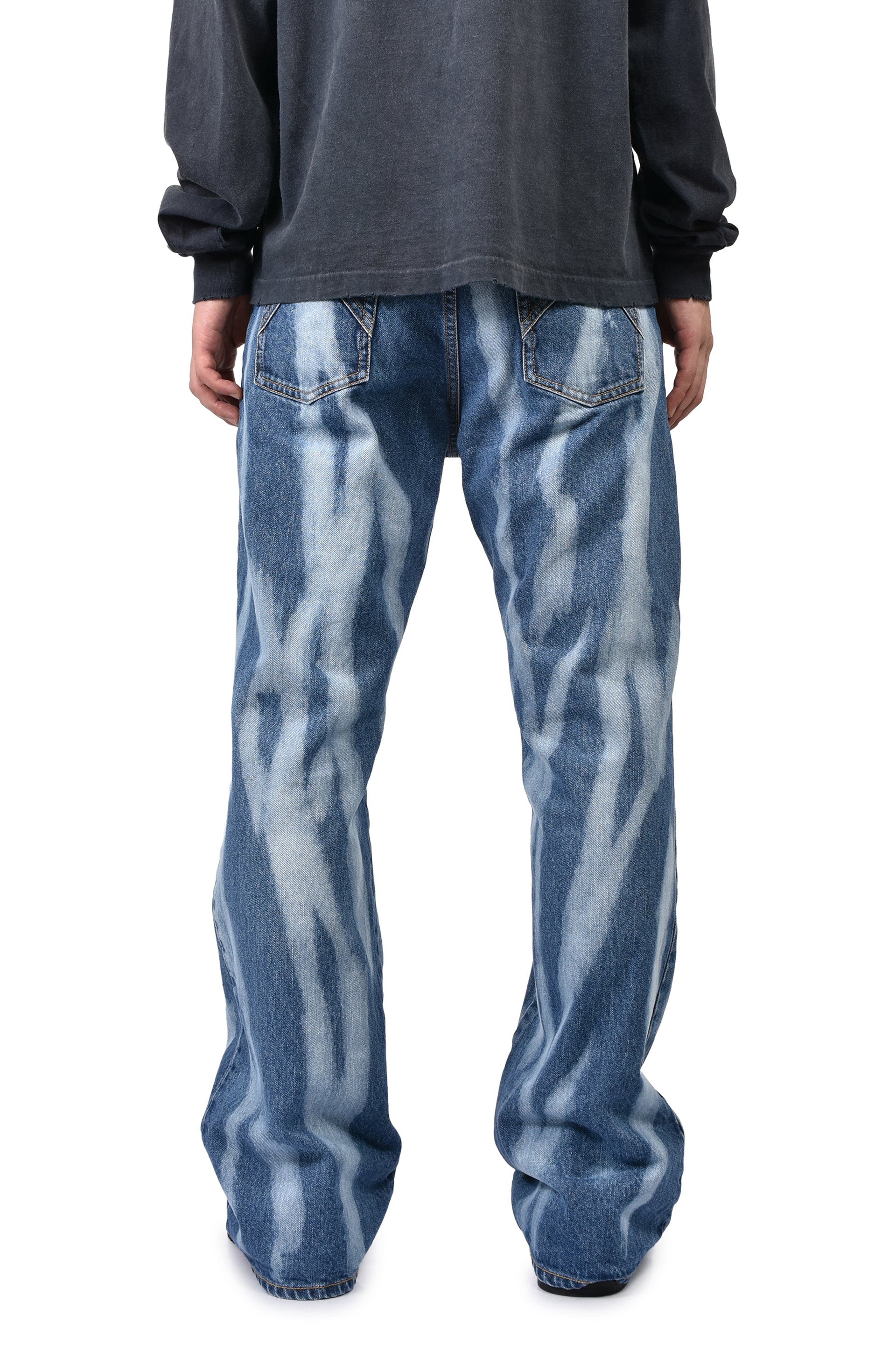 DYED SLIDE DENIM / IND