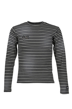 TC Striped Long Sleeve / Black 