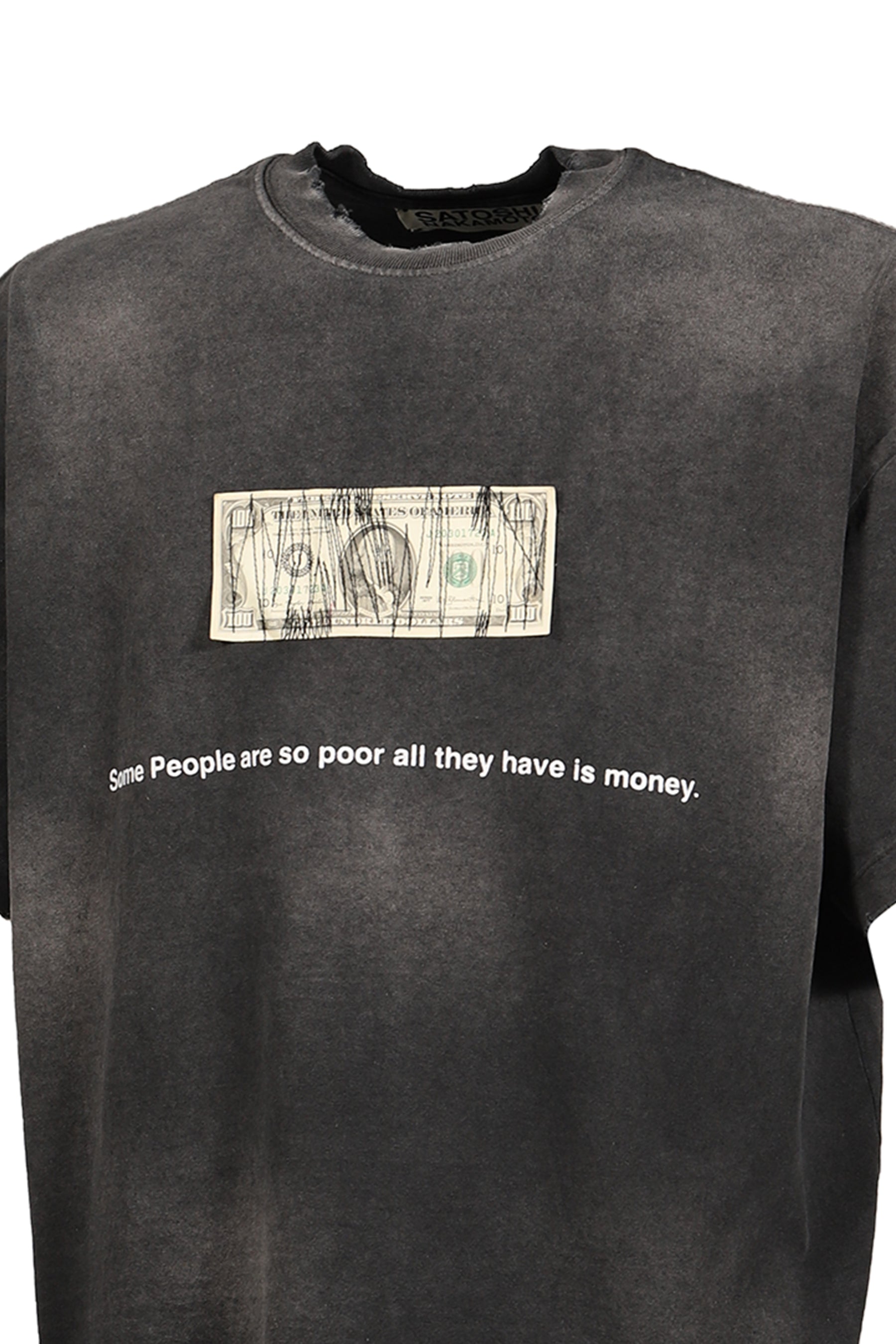 CUP HALF FULL TEE / BLK