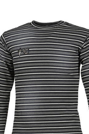 TC Striped Long Sleeve / Black 
