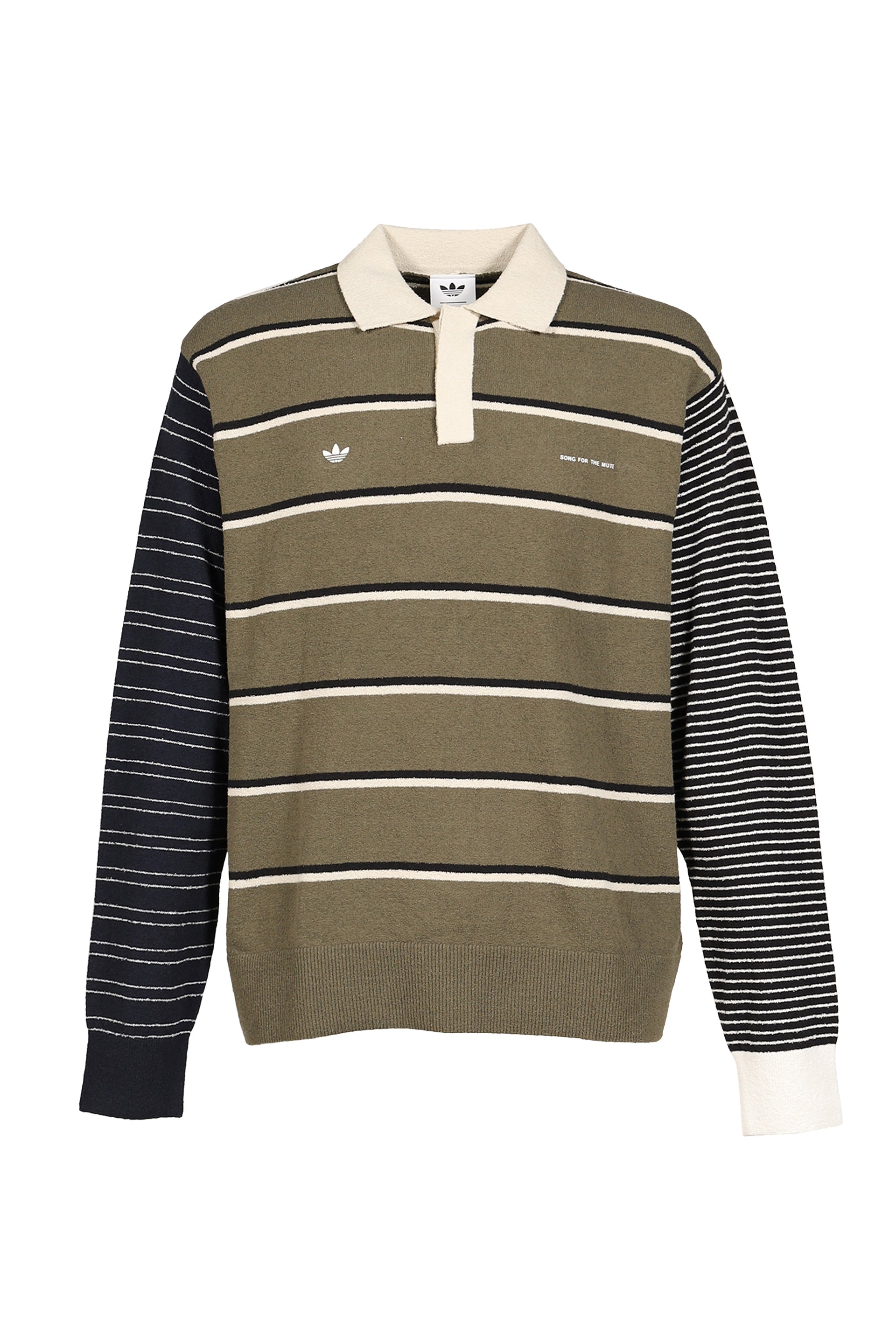 POLO LS / OLV/ALUMINA/BLK