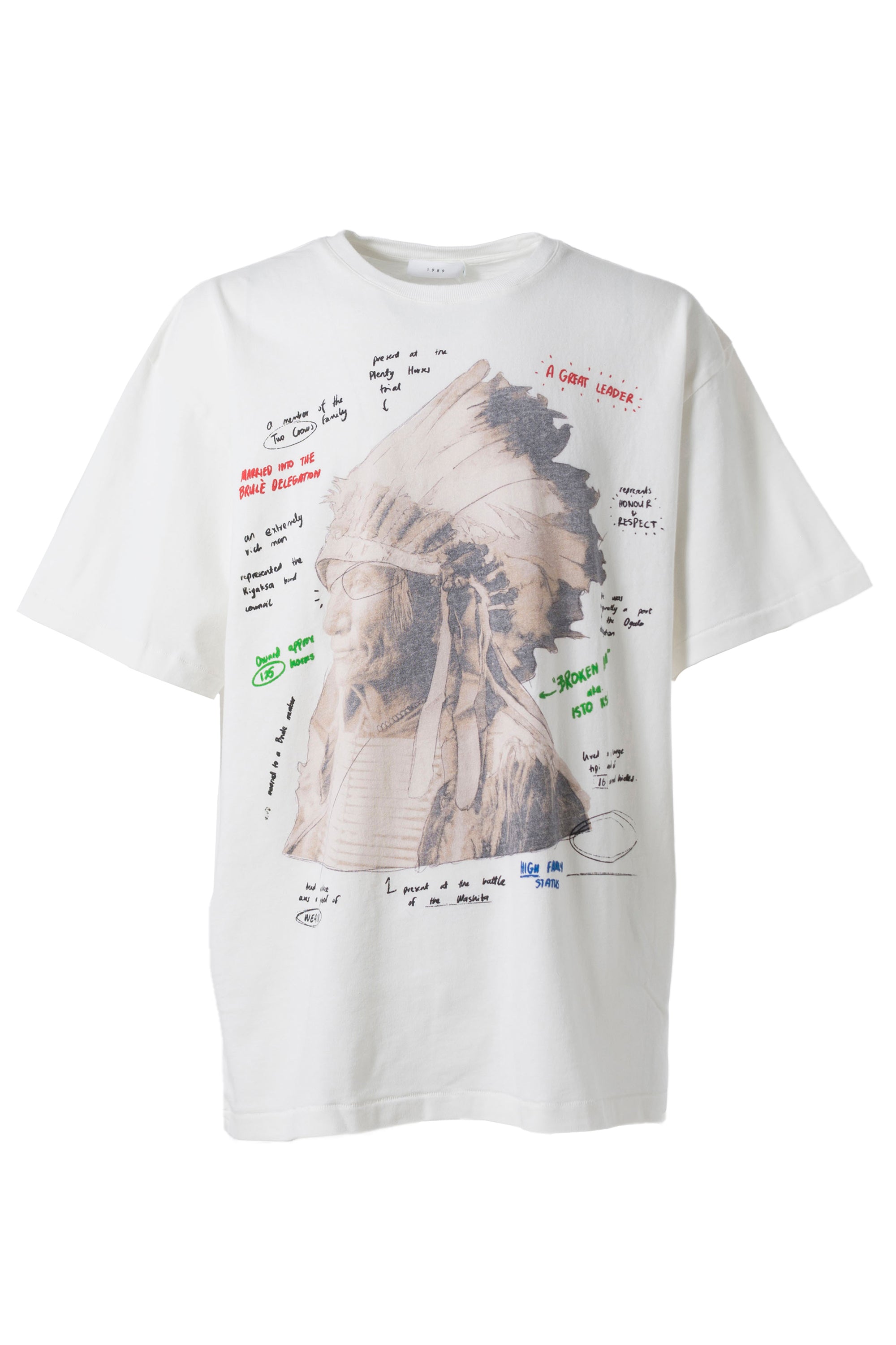 doublet 23ss OVERSIZED RINGER T-SHIRT-