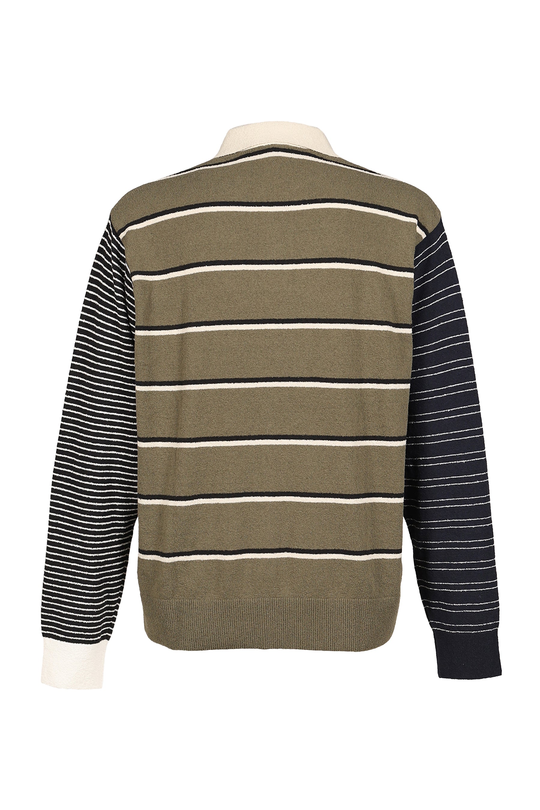 POLO LS / OLV/ALUMINA/BLK