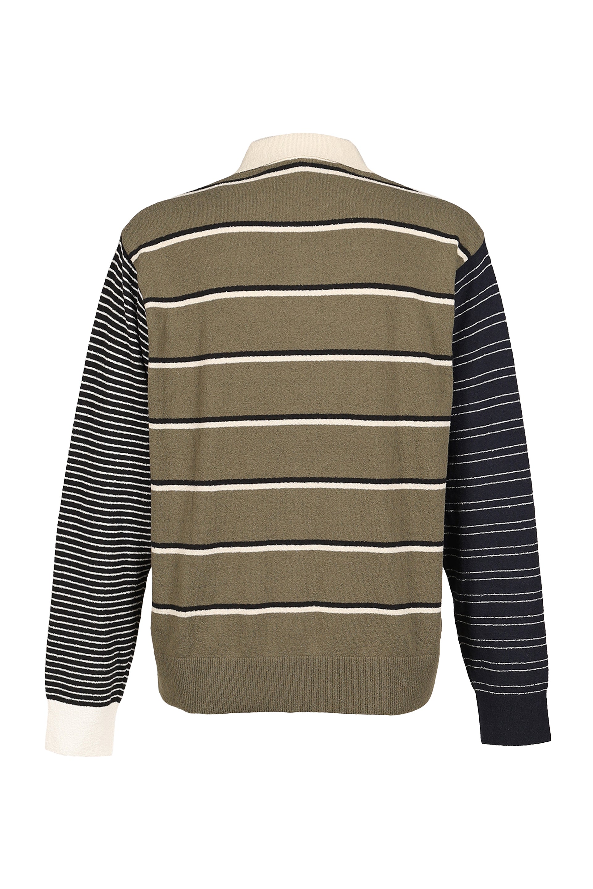POLO LS / OLV/ALUMINA/BLK