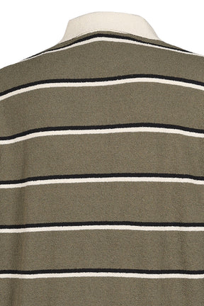 POLO LS / OLV/ALUMINA/BLK