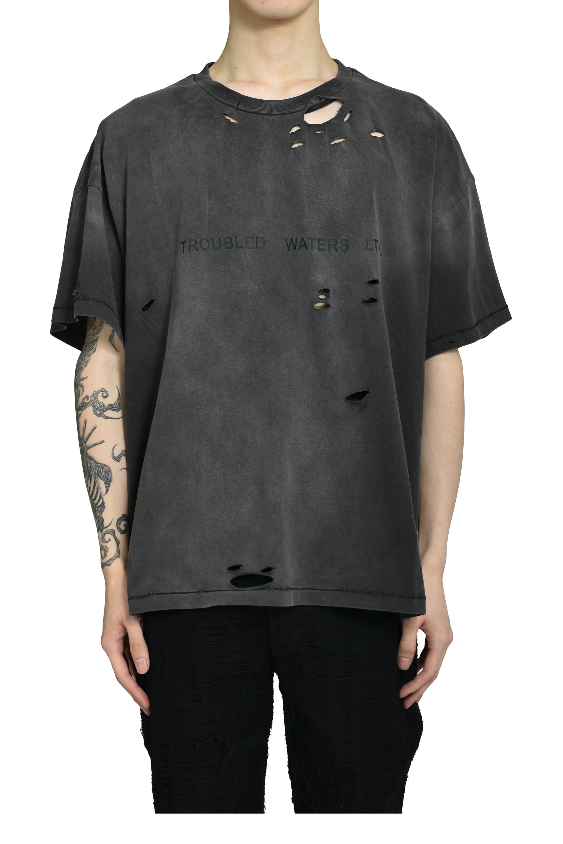 DETOX TEE / FADED BLACK