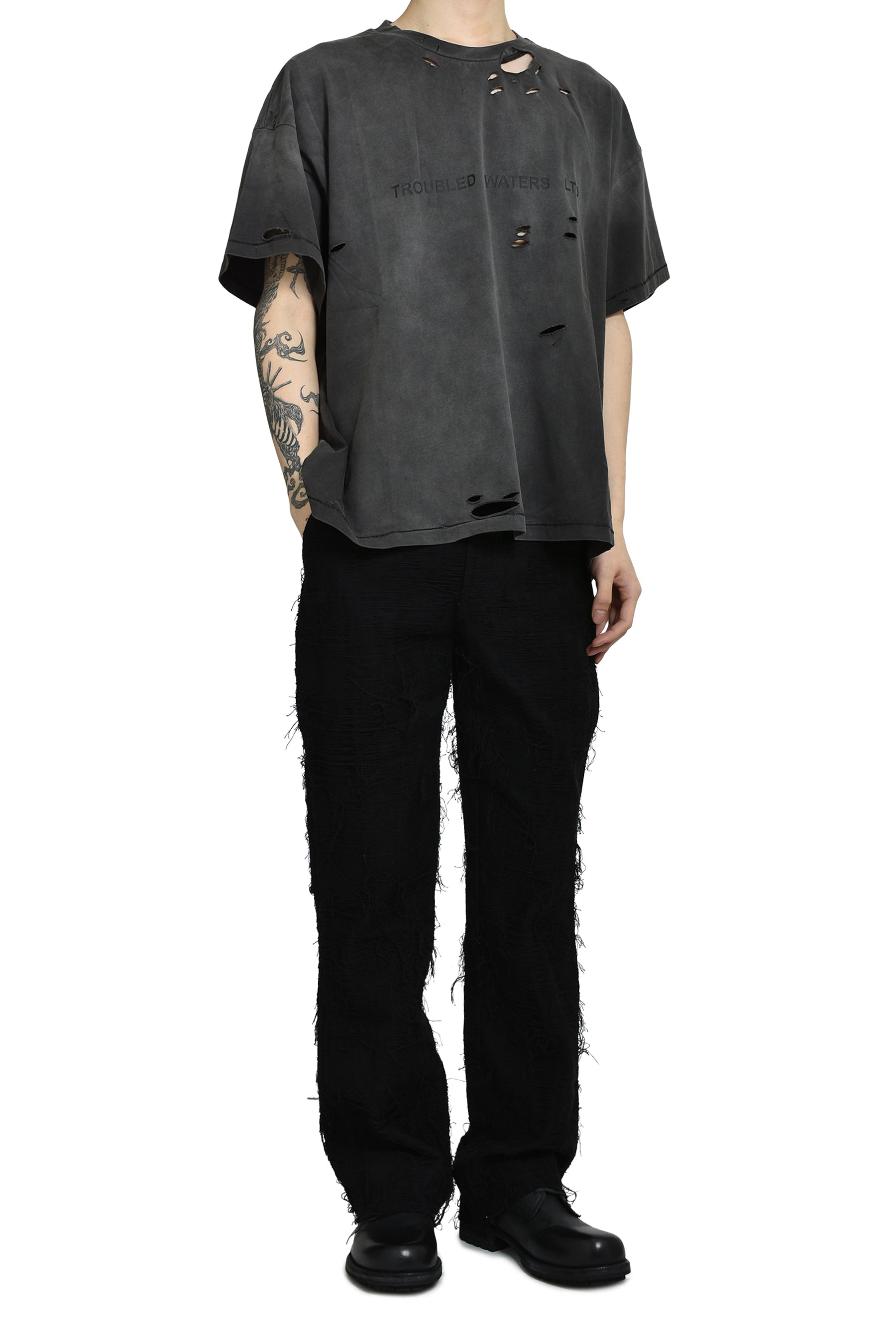 DETOX TEE / FADED BLACK