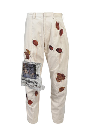 BLOWN AWAY CORDUROY PANTS / IVORY