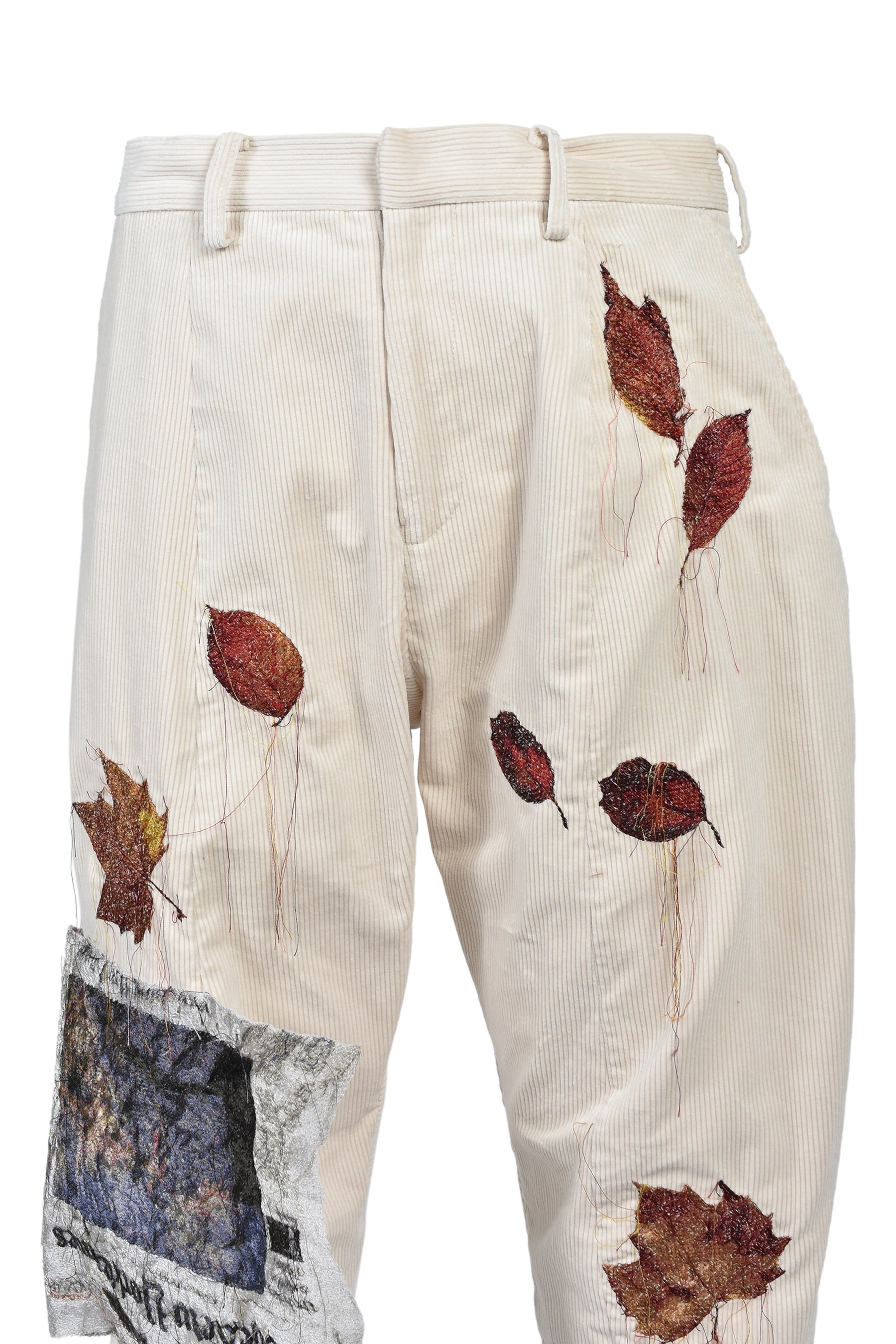 BLOWN AWAY CORDUROY PANTS / IVORY