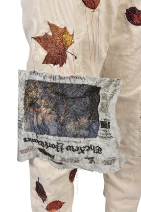 BLOWN AWAY CORDUROY PANTS / IVORY
