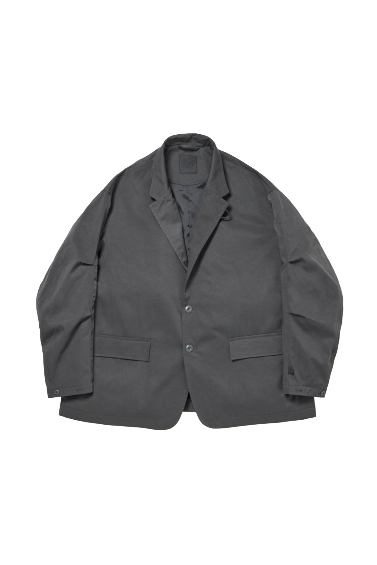 TECH LOOSE 2B JACKET TWILL / CHARCOAL