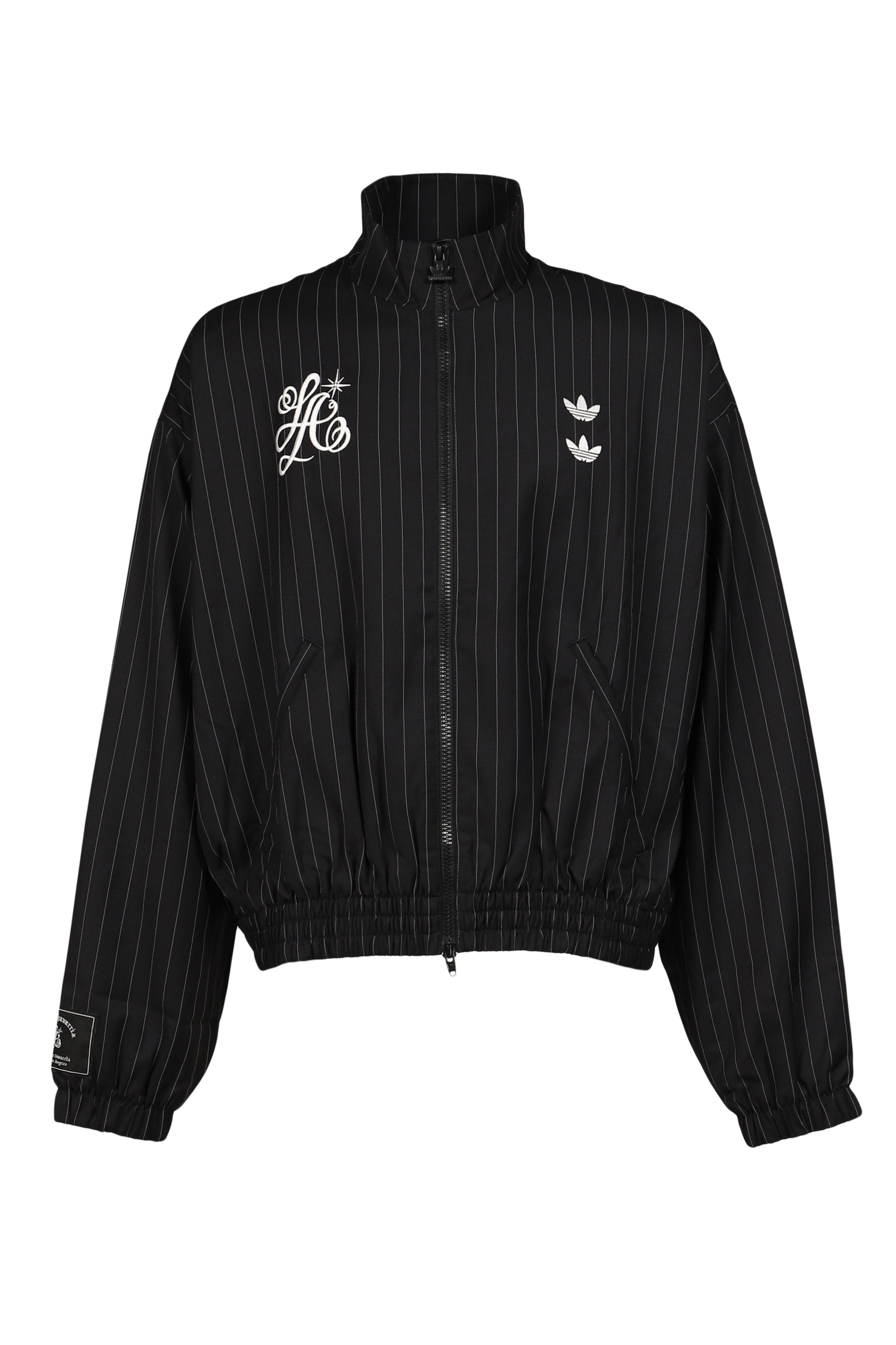 WC PINSTRIPE JK / BLK/WHT