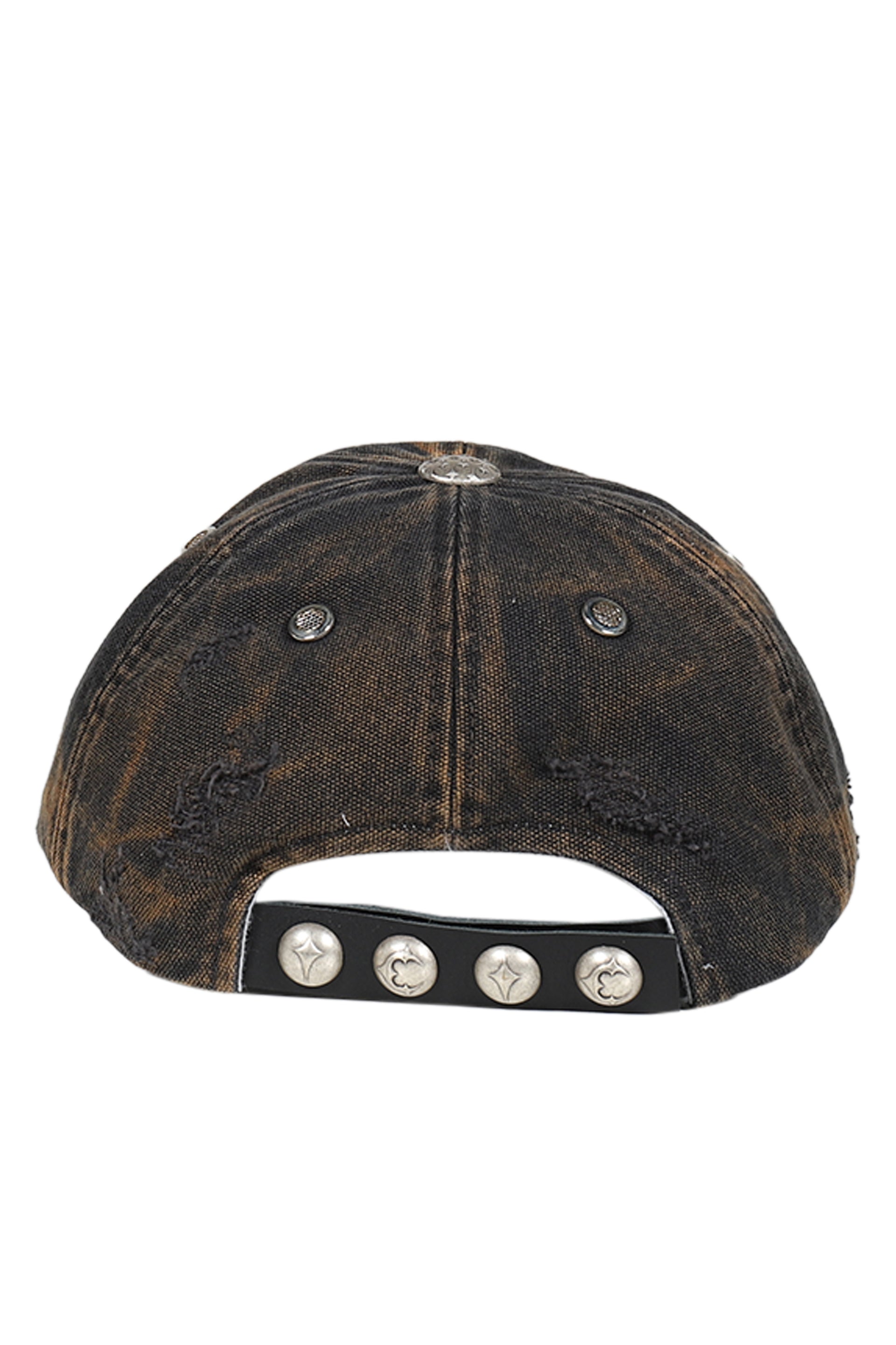 TC TWO TONE WASHED CAP / RUST BLK