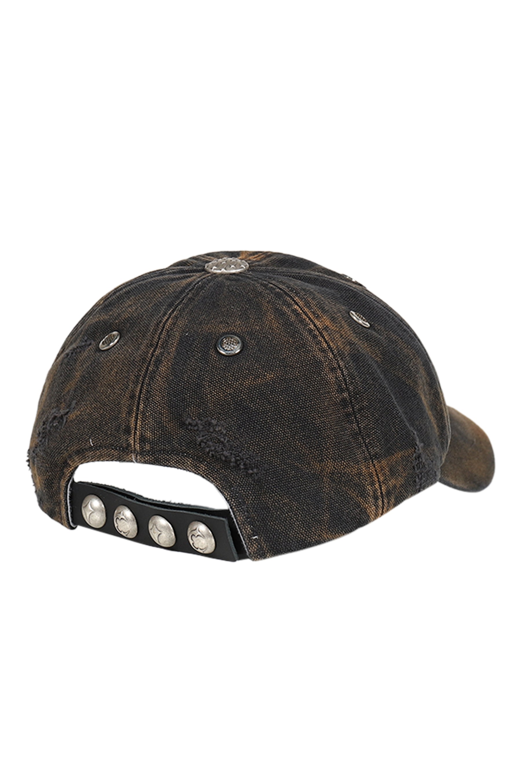 TC TWO TONE WASHED CAP / RUST BLK