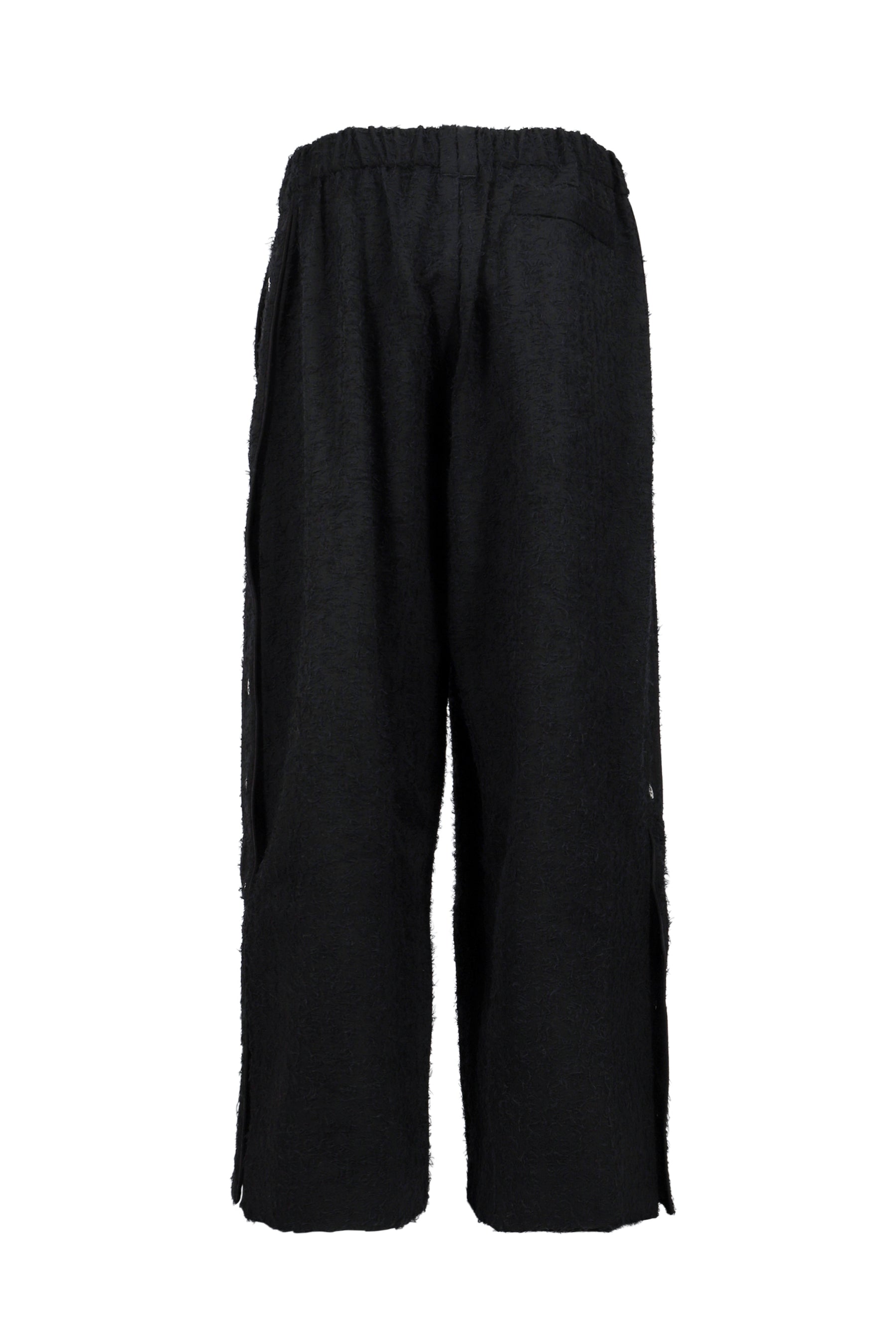 FLYINGHAIR SIDE SNAP TROUSER / CORE BLK 