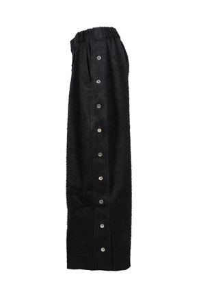 FLYINGHAIR SIDE SNAP TROUSER / CORE BLK 