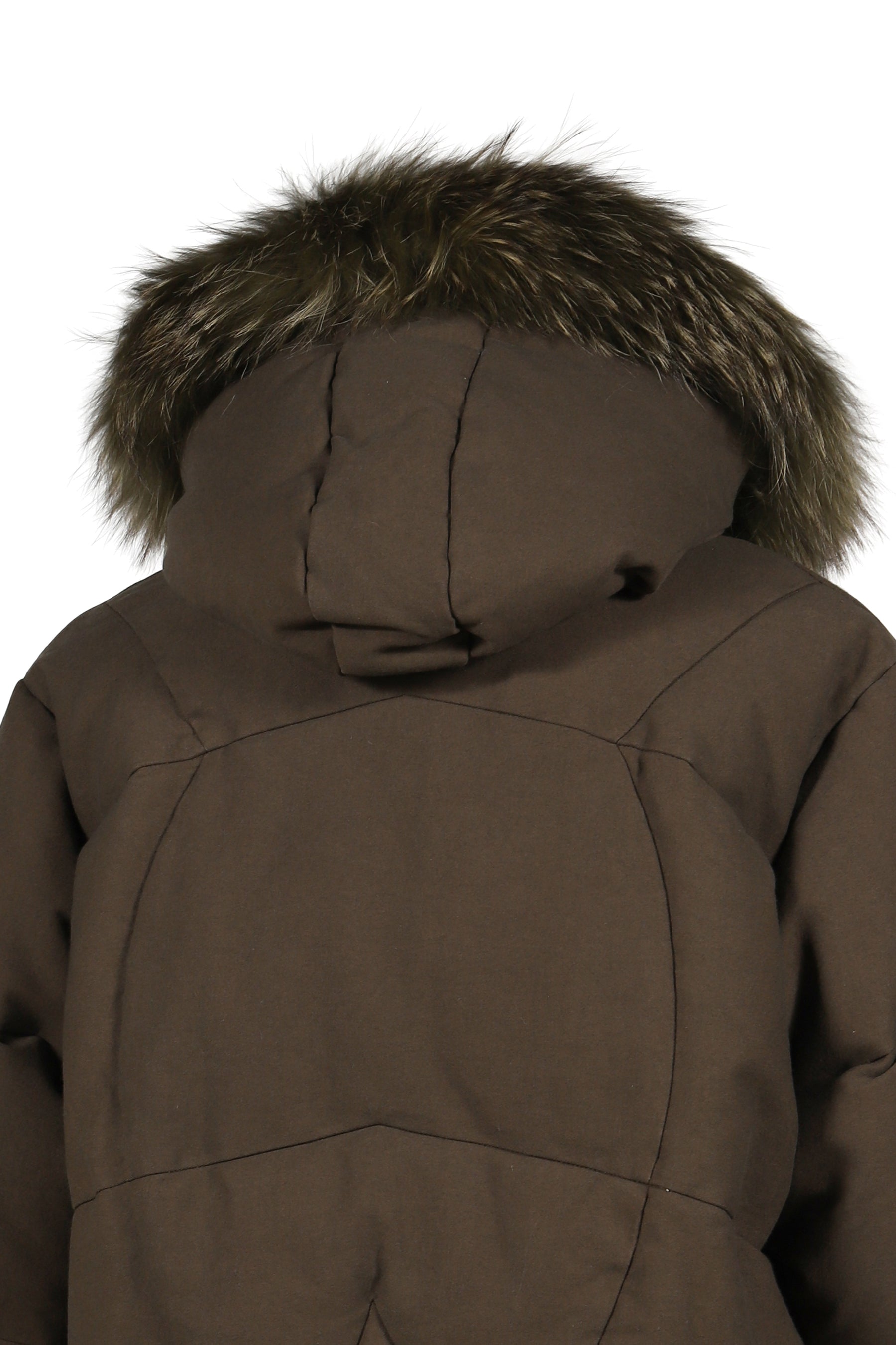 SLIDE FUR DOWN JACKET / DUST
