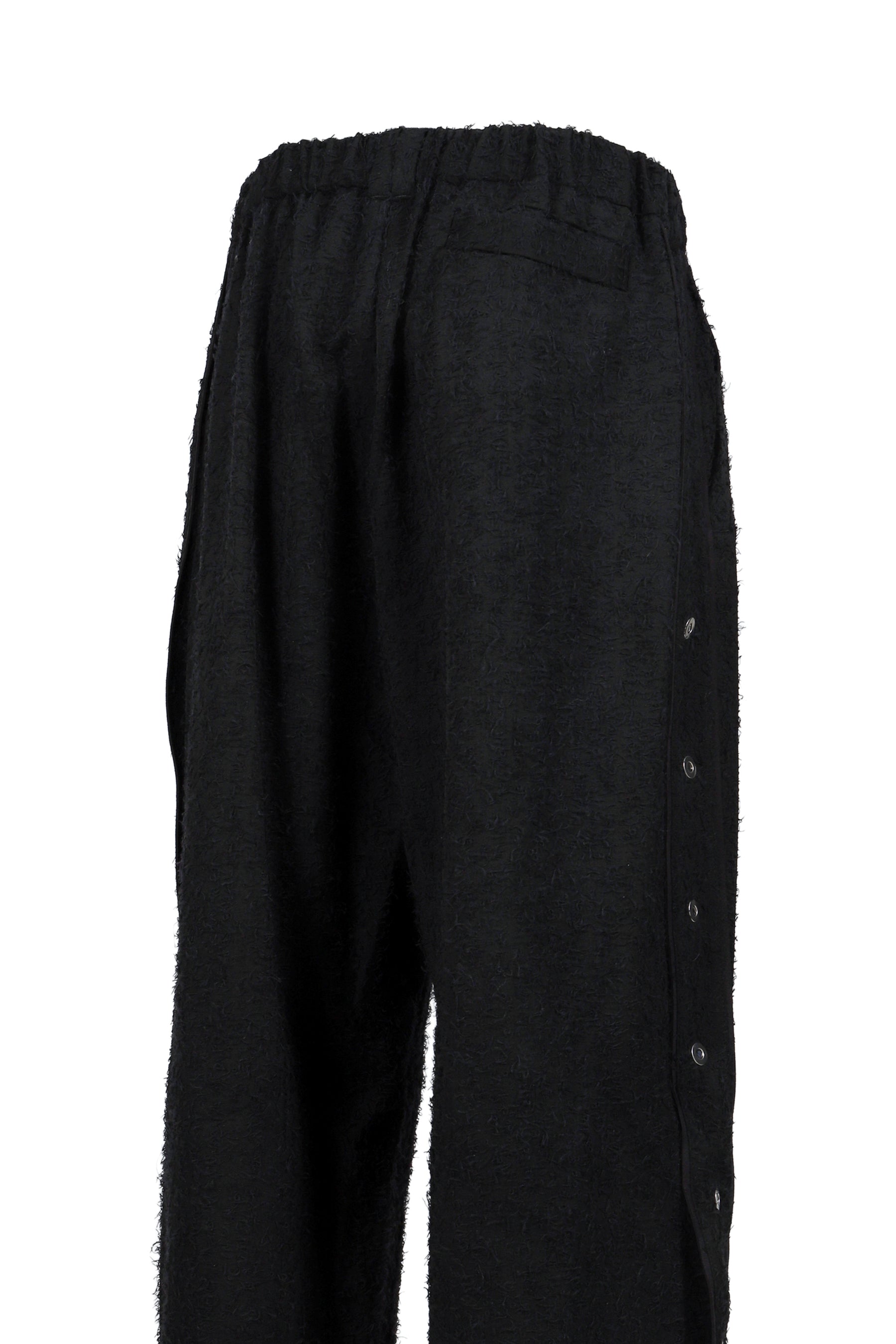 FLYINGHAIR SIDE SNAP TROUSER / CORE BLK 
