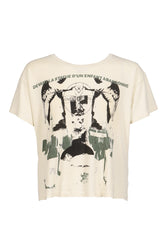 NUN KICKS BABY T-SHIRT / DIRTY WHT
