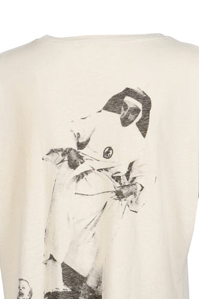 NUN KICKS BABY T-SHIRT / DIRTY WHT