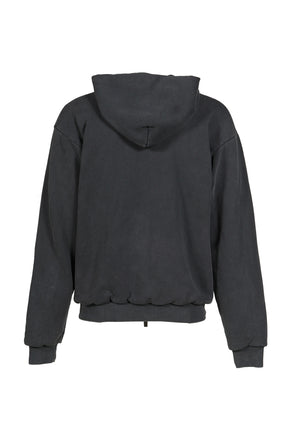 USO 123 PIOUS ZIP HOODIE / BLK