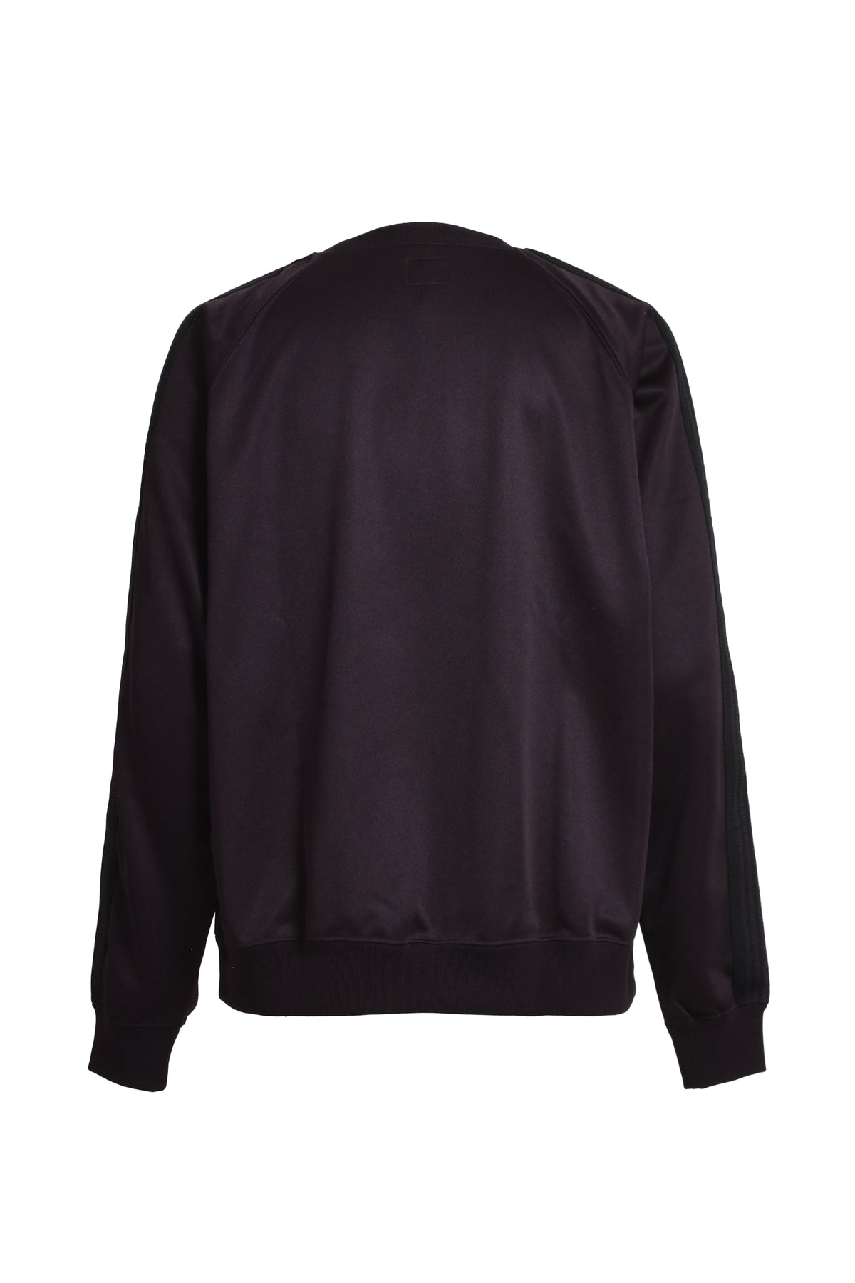 TRACK CREW NECK SHIRT - POLY SMOOTH / DK.PUR