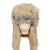 FUR TRAPPER HAT / BRW
