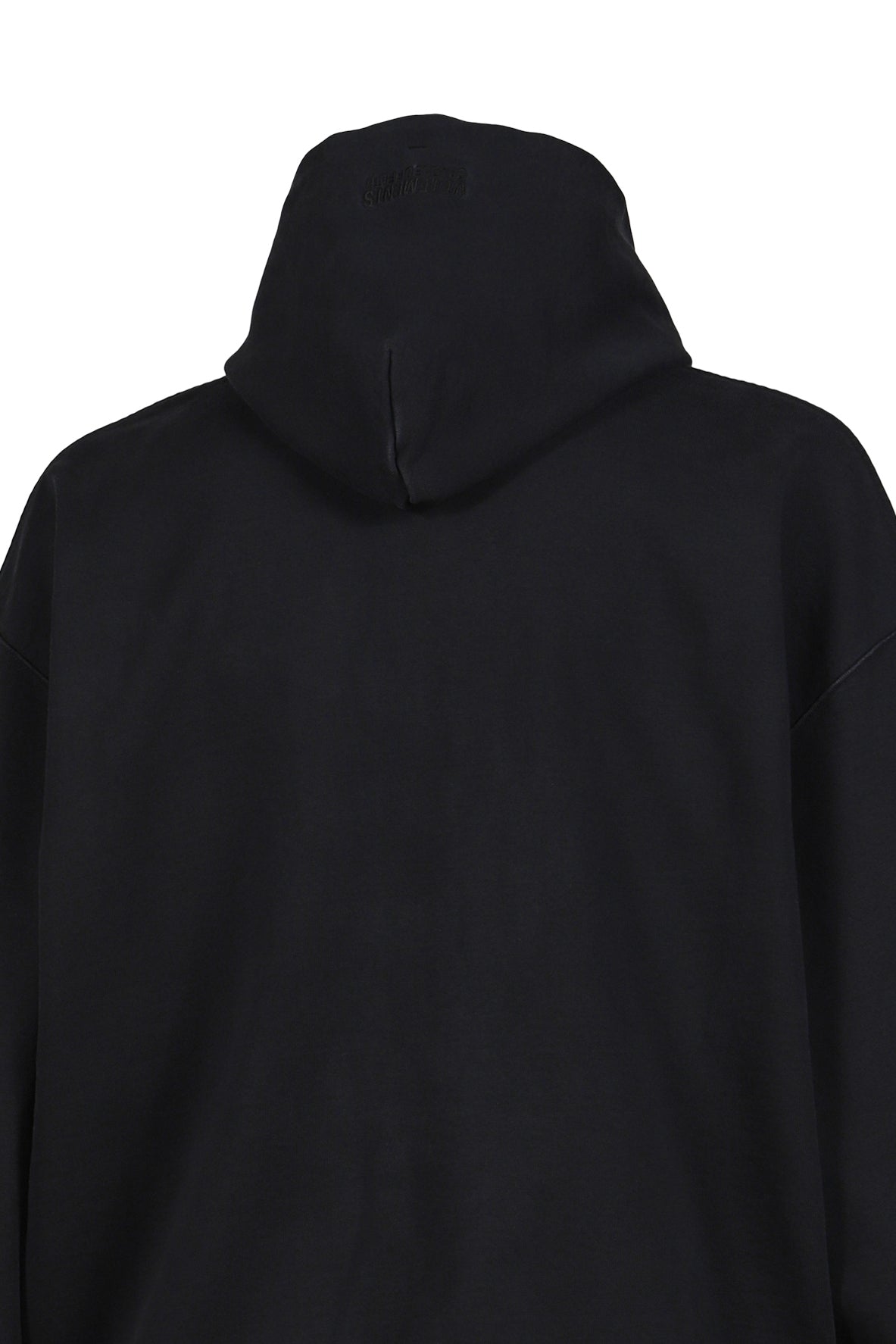 COF LOGO OVERSIZED HOODIE / WASHED BLK 