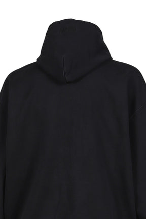 COF LOGO OVERSIZED HOODIE / WASHED BLK 