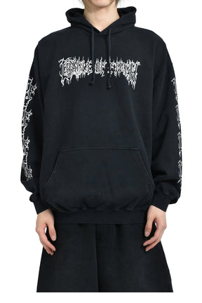 VETEMENTS ヴェトモン FW25 COF LOGO OVERSIZED HOODIE / WASHED