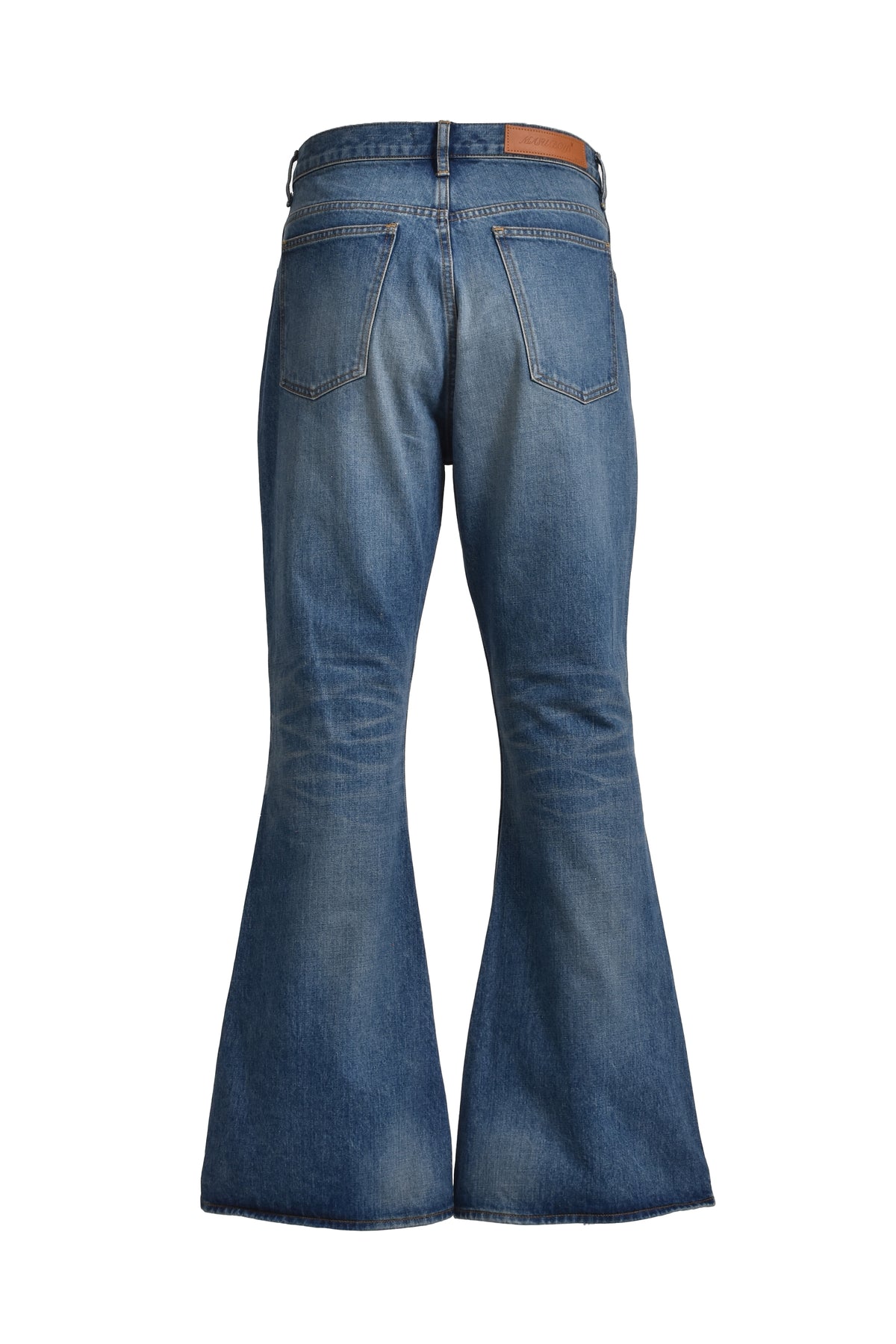 "MASU BOYS" FEATHER BELL-BOTTOM JEANS / IND