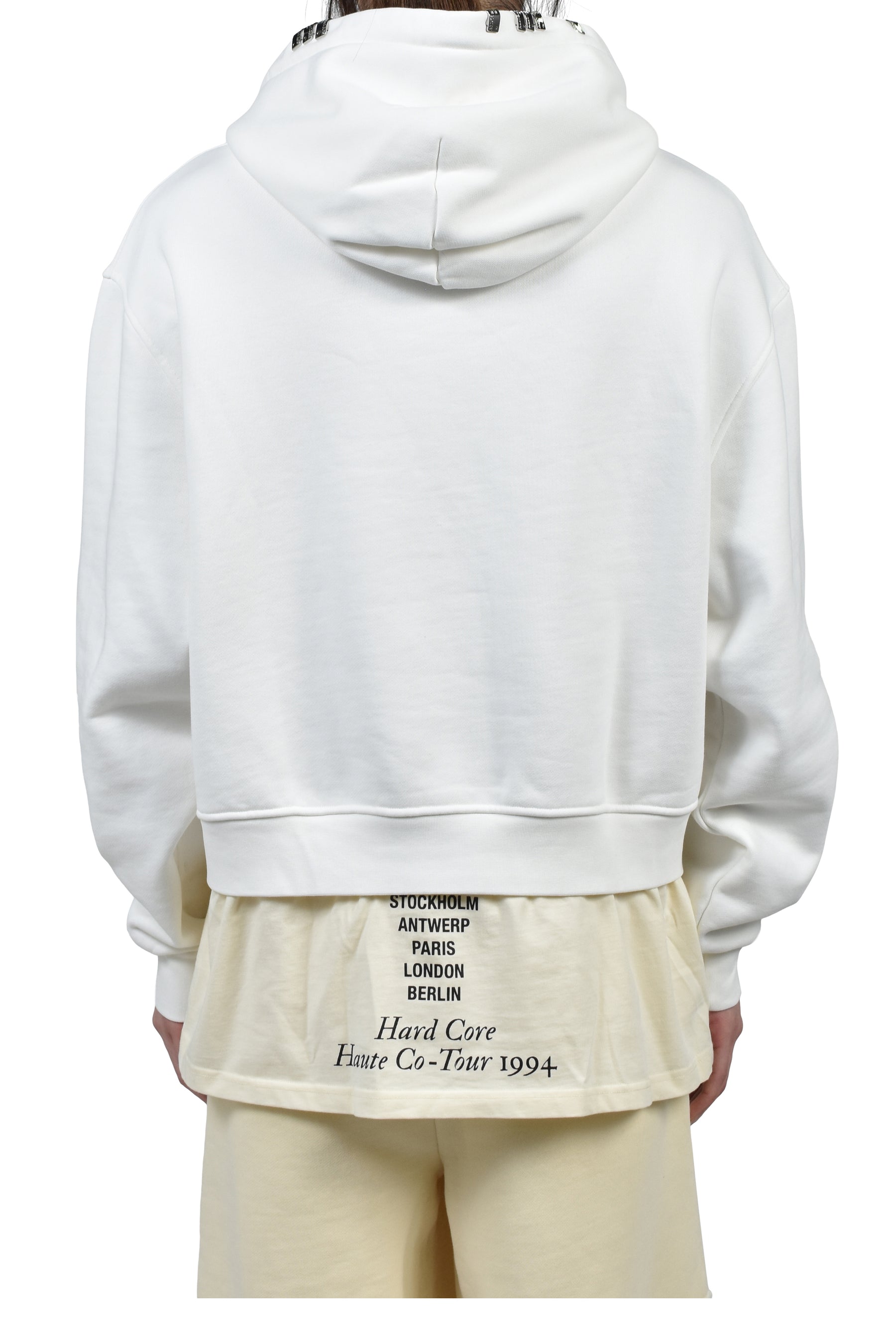 CO-TOUR LAYERED SWEATSHIRT / WHT