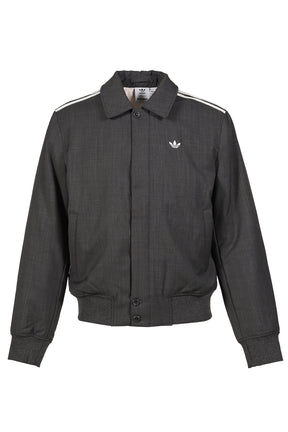 WB WOOL BLOUSON / DARK GRY