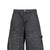PAISLEY CARPENTER SHORTS / BLK